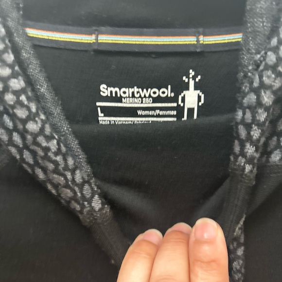 Smartwool Women’s Thermal Drape Hood Base Layer – Merino 250, Size Large - Picture 3 of 3